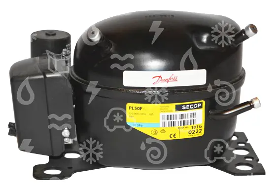 kompresor SECOP / DANFOSS PL 50FX, LBP - R134a, 220-240V, 50 Hz